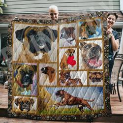 Boxer For My Love Quilt Blanket Dhc0201201086Td and Home Decor