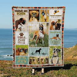 Boxer Hot Girl Summer Quilt Blanket Dhc020120268Td and Home Decor