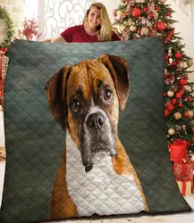 Boxer Jfj Quilt Ao and Home Decor