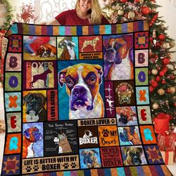 Boxer Jfj Quilt Vi and Home Decor