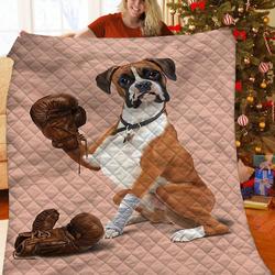 Boxer Jfj Quilt Vr and Home Decor