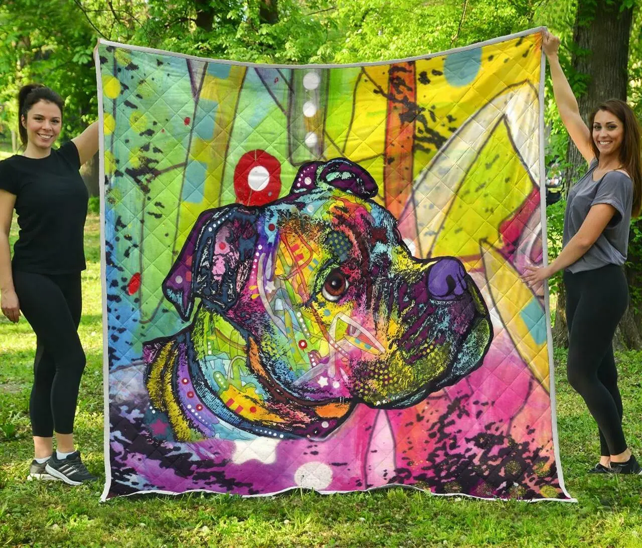 Boxer Premium Quilt - Dean Russo Art and Home Decor
