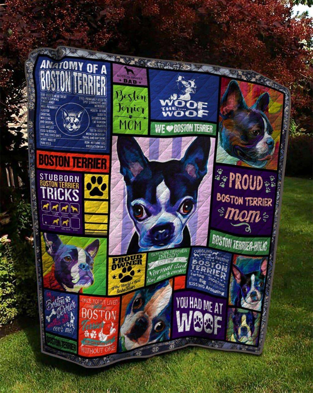 Boxer Show Me The Money U Quilt Dq and Home Decor