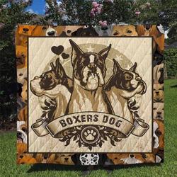 Boxers Quilt Blanket Dhc170120710Td and Home Decor