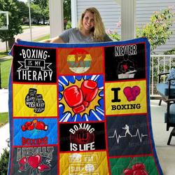 Boxing Quilt Blanket Dhc1501399Vt and Home Decor