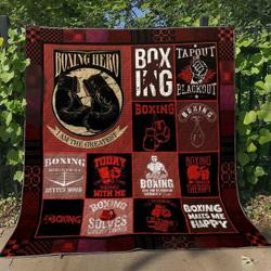 Boxing Vm240506 Quilt Blanket and Home Decor