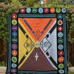 Boy Scout Clt180606 Quilt Blanket and Home Decor