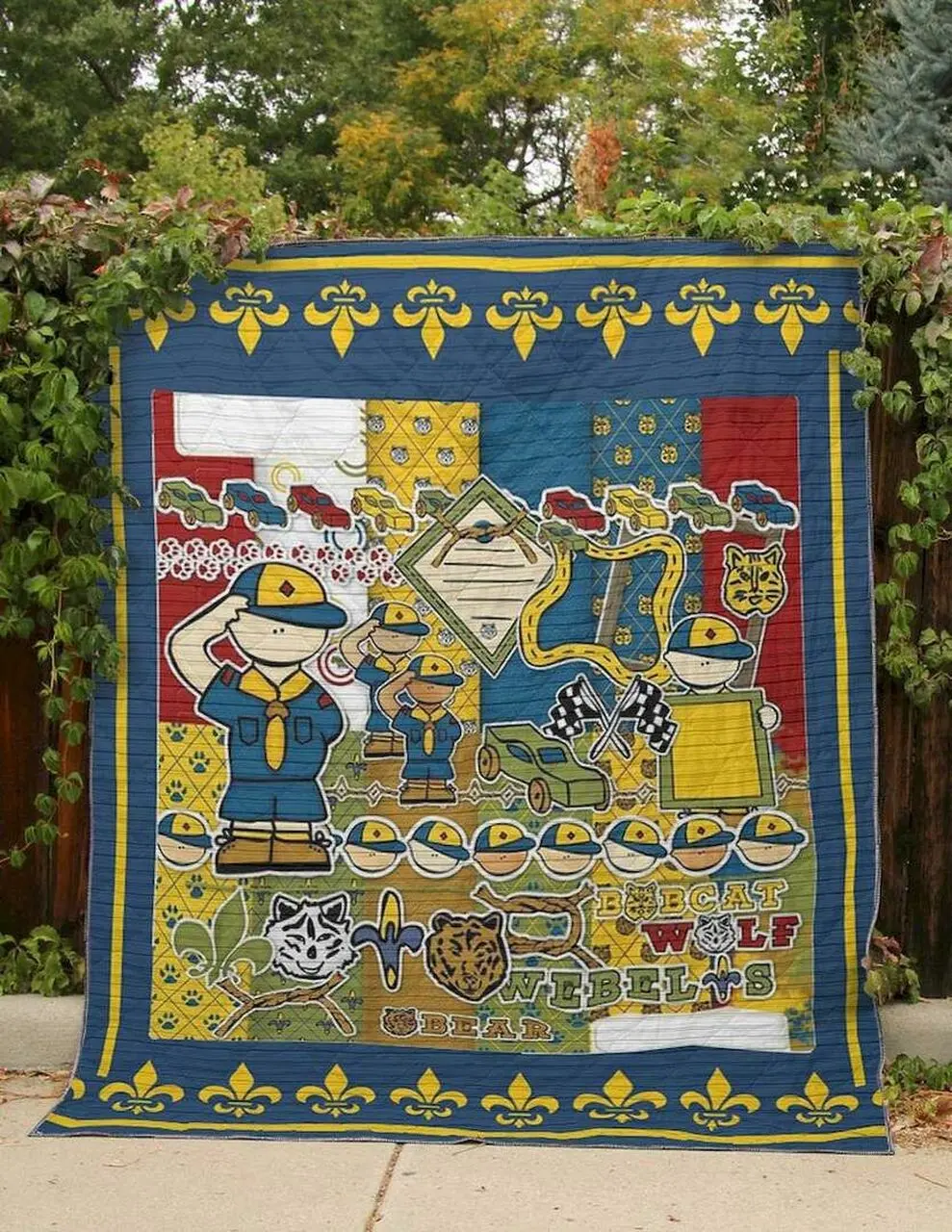 Boy Scouts Clt180607 Quilt Blanket and Home Decor