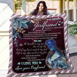 Boyfriend To Girlfriend You Are Quilt Blanket Dhc040120168Td and Home Decor