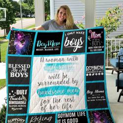 Boymom Quilt Blanket Dhc1501459Vt and Home Decor