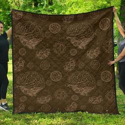 Brain Thinking Cl12100098Mdq Quilt Blanket and Home Decor