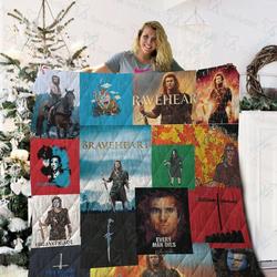 Braveheart Quilt Blanket 02071 and Home Decor