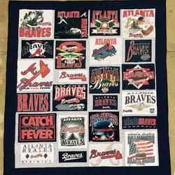 Braves 2 Quilt Blanket Pt27  Quilt and Home Decor
