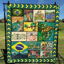 Brazil 2 Blanket Th1307 Quilt and Home Decor