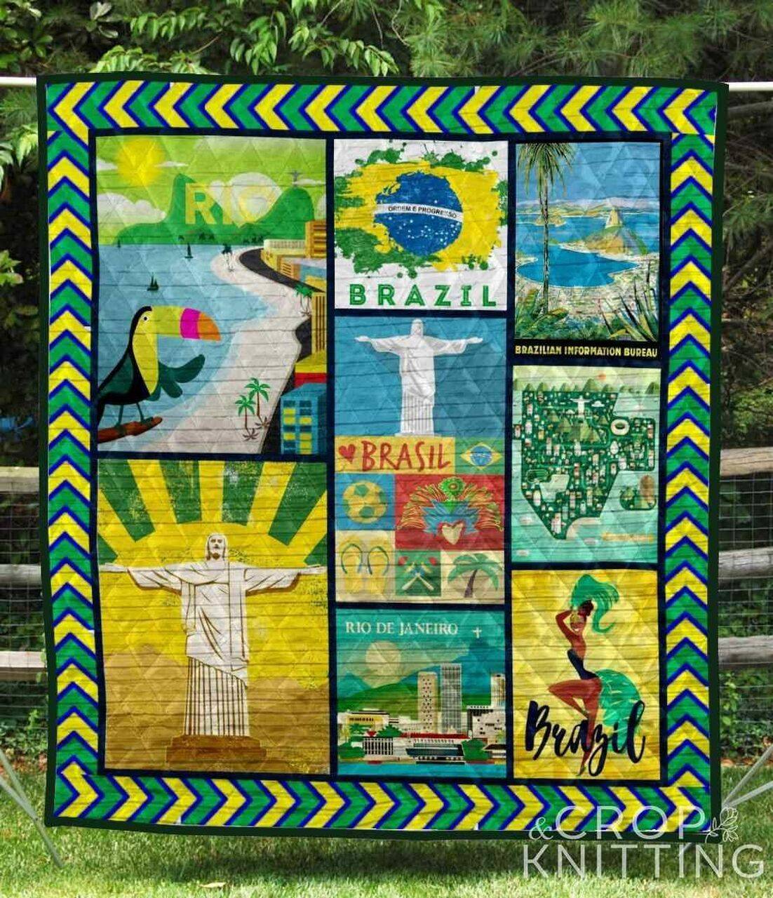 Brazil 4 Blanket Th1307 Quilt and Home Decor