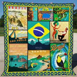 Brazil Li080715A Tbg Quilt Blanket and Home Decor