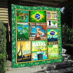 Brazil Na090705B Tbg Quilt Blanket and Home Decor