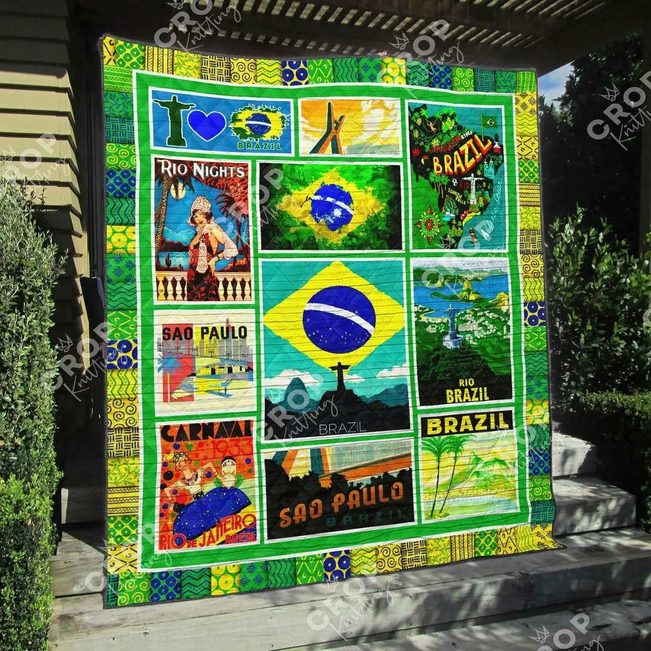 Brazil Na290624B Tbg Quilt Blanket and Home Decor