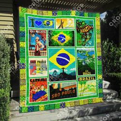 Brazil Na290624B Tbg Quilt Blanket and Home Decor