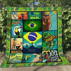 Brazil Ng050701B Tbg Quilt Blanket and Home Decor
