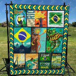 Brazil Ng290617B Tbg Quilt Blanket and Home Decor