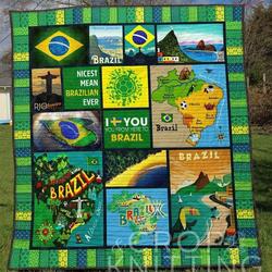 Brazil Tu140612A Tbg Quilt Blanket and Home Decor