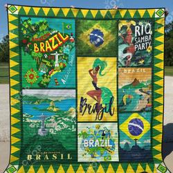 Brazil Ye270629A Quilt Blanket and Home Decor