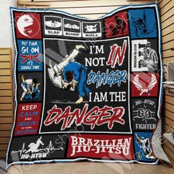 Brazilian Jiu-Jitsu Cl15100062Mdq Quilt Blanket and Home Decor