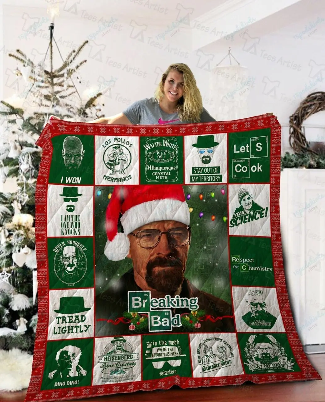 Breaking Bad Quilt Blanket 02166 and Home Decor