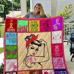 Breast Cancer Quilt Blanket Dhc1501666Vt and Home Decor