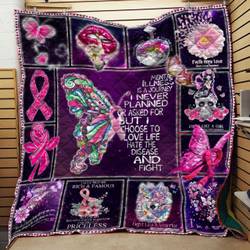 Breast Cancer Survivor Quilt Blanket Dhc0102396Td and Home Decor