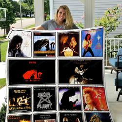 Brian May Quilt Blanket and Home Decor