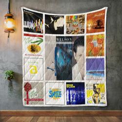 Brian Wilson Album Covers Quilt Blanket and Home Decor