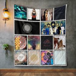 Bring Me The Horizon Album Covers Quilt Blanket and Home Decor