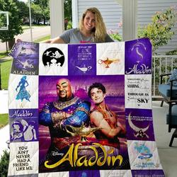 Broadway  Aladdin The Musical Quilt Blanket Ver 17 and Home Decor