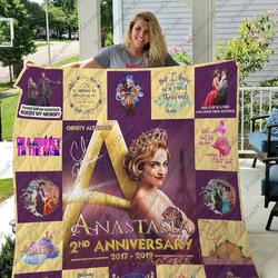 Broadway  Anastasia Musical Quilt Blanket Ver 17-2 and Home Decor