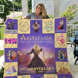 Broadway  Anastasia Musical Quilt Blanket Ver 17 and Home Decor