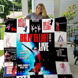 Broadway Billy Elliot The Musical Quilt Blanket Ver 17 and Home Decor
