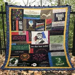 Broadway Quilt Blanket Lv01  Quilt and Home Decor