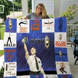 Broadway The Book Of Mormon Musical Quilt Blanket Ver 17 and Home Decor
