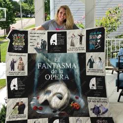Broadway  The Phantom Of The Opera Musical Quilt Blanket Ver 17-1 and Home Decor