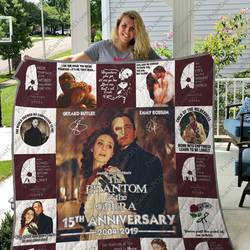 Broadway  The Phantom Of The Opera Musical Quilt Blanket Ver 17-5 and Home Decor