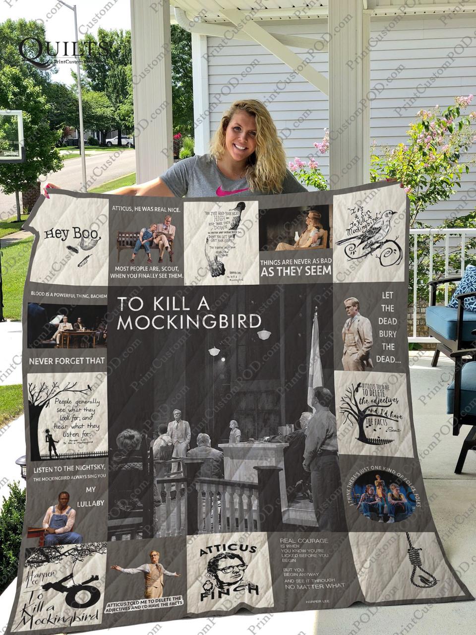 Broadway To Kill A Mockingbird Musical Quilt Blanket Ver 17-1 and Home Decor