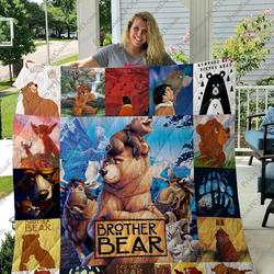 Brother Bear Quilt Blanket For Fans and Home Decor