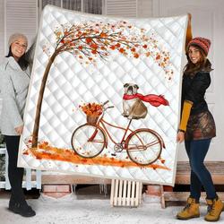 Bull Dog Quilt Blanket Dhc090120760Td and Home Decor