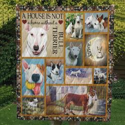 Bull Terrier Cl10100081Mdq Quilt Blanket and Home Decor