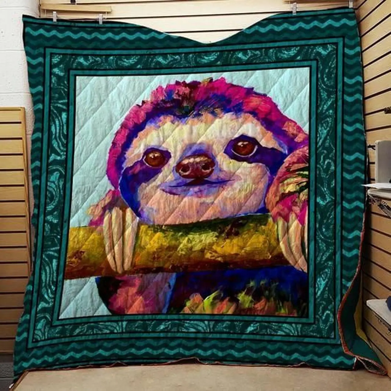 Bull Terrier Reason To Laugh U Quilt Pf and Home Decor