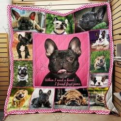 Bulldog Cl18100122Mdq Quilt Blanket and Home Decor