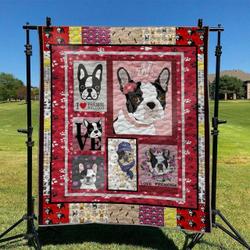 Bulldog Hur Quilt vt and Home Decor