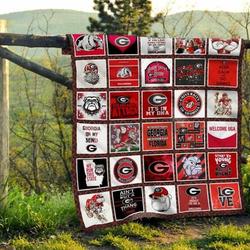 Bulldogs Quilt Blanket Beeqt5089  Quilt and Home Decor